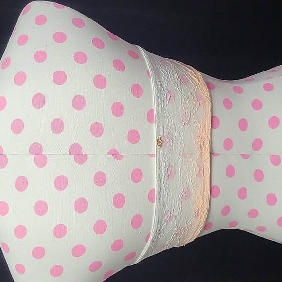 PINK VS Orange Ombre Lace Bandeau/Bralette - Picture 3 of 8